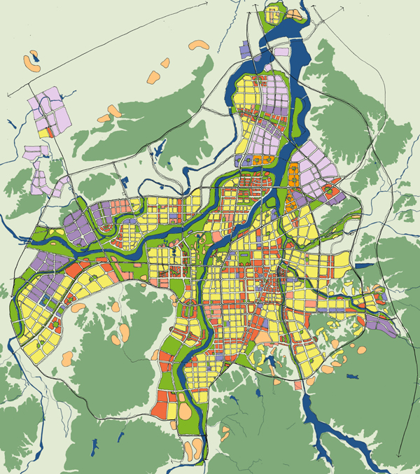 安吉县城总体城市设计与近期行动规划