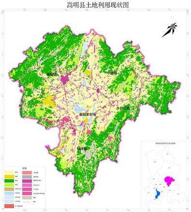 云南省嵩明县土地整治规划20112020年