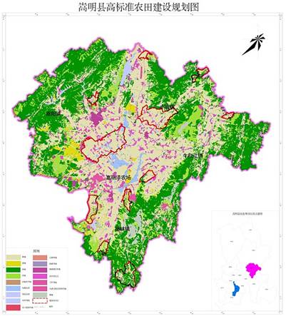 云南省嵩明县土地整治规划20112020年